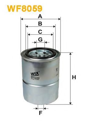 WIX FILTERS wf8059 -  Топливный фильтр
